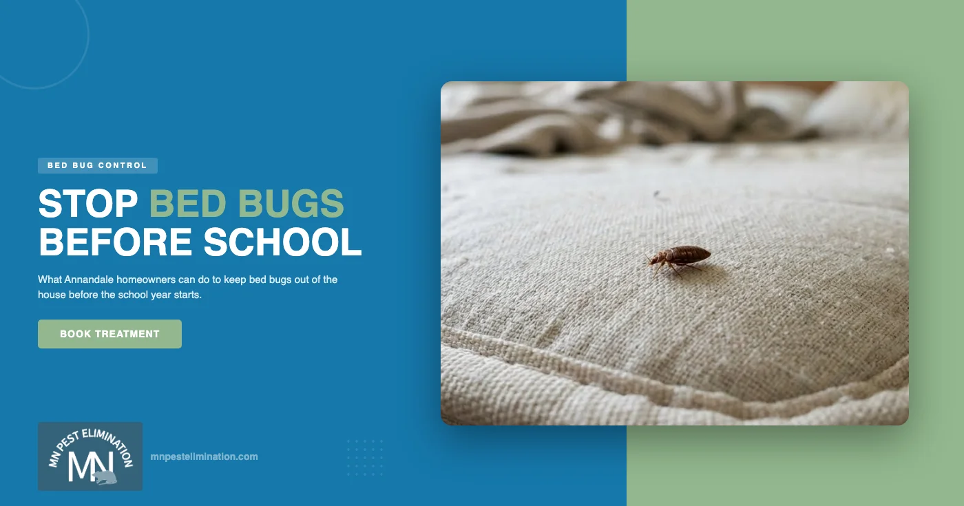 How Annandale, MN Homeowners Can Stop Bed Bugs Before the School Year Starts