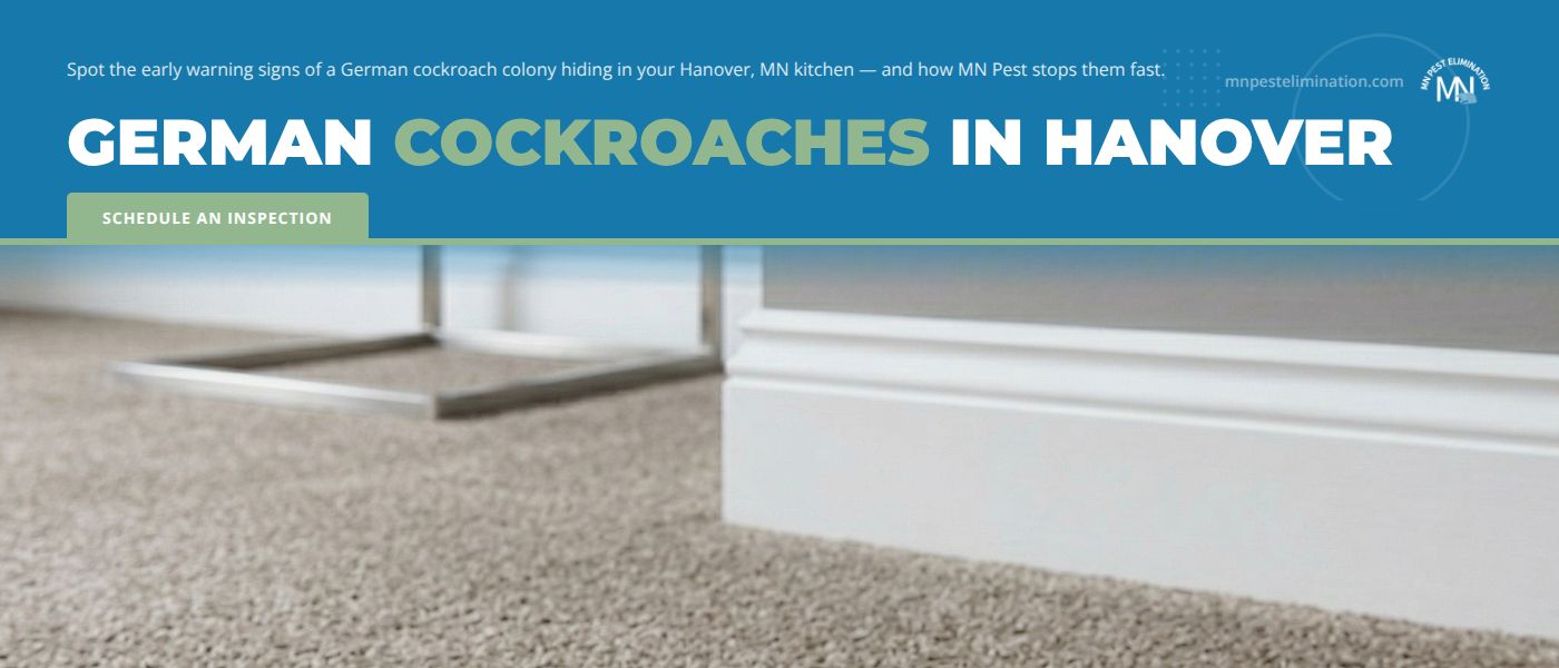 How to Tell If German Cockroaches Are Hiding in Your Hanover, MN Kitchen