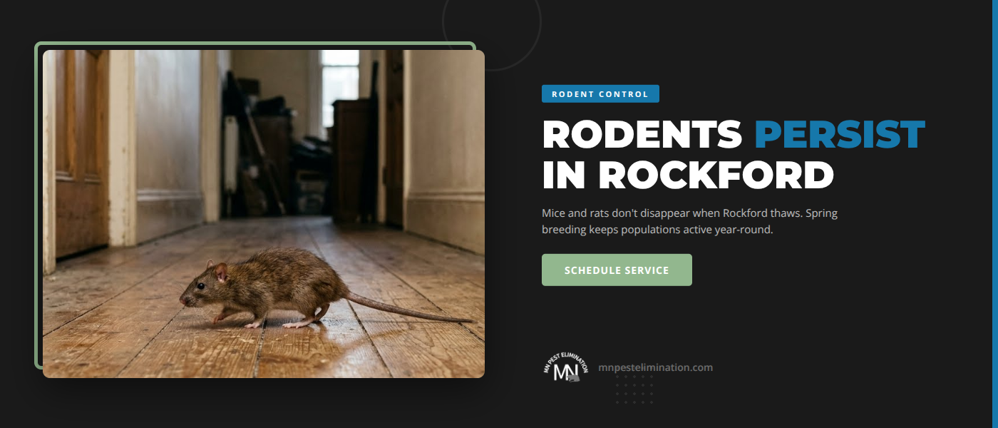 Spring Rodent Control in Rockford, MN